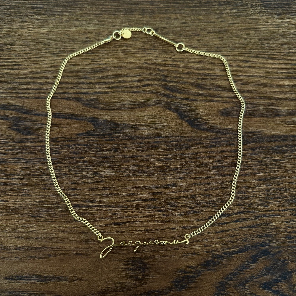 Jacquemus Gold Necklace